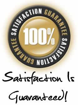 100% Satisfaction Guarantee