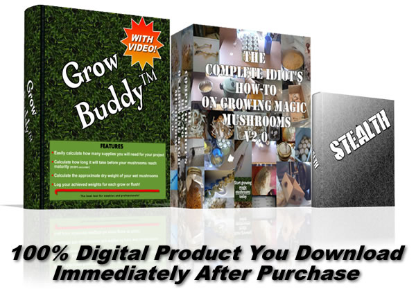Mushroom growing package